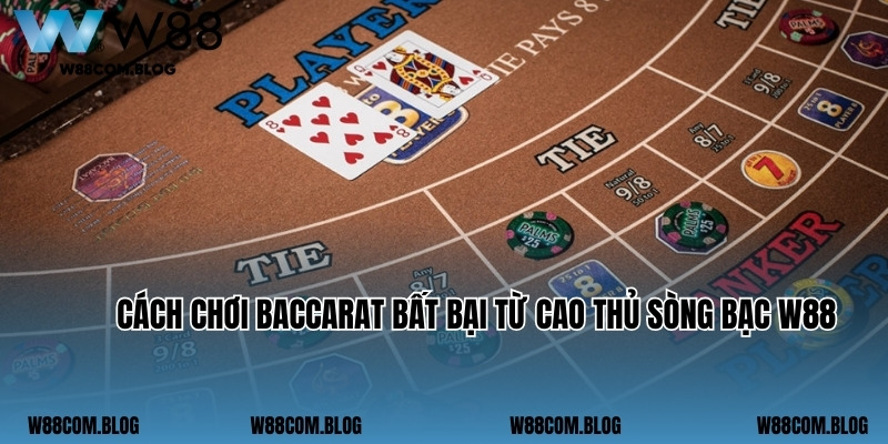 Cách Chơi Baccarat Bất Bại Từ Cao Thủ Sòng Bạc W88